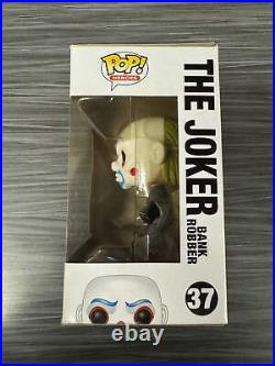 Funko POP! Heroes The Dark Knight Trilogy The Joker (Bank Robber)Damaged Box