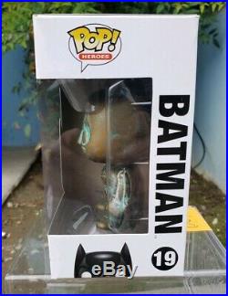 Funko POP! Heros The Dark Knight 19 Batman (Patina) SDCC 2012 480 PCS
