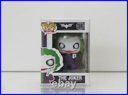 Funko POP! MoviesThe Dark Knight Joker #334 MIB (SLIP ERROR) RARE With Protector