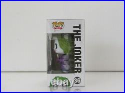 Funko POP! MoviesThe Dark Knight Joker #334 MIB (SLIP ERROR) RARE With Protector