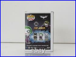 Funko POP! MoviesThe Dark Knight Joker #334 MIB (SLIP ERROR) RARE With Protector