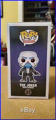 Funko POP! The Dark Knight Bank Robber Joker # 37 Rare (Damaged Box) Batman DC
