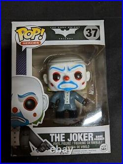 Funko POP! The Dark Knight Bank Robber Joker #37 VAULTED RARE GRAIL