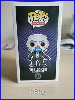 Funko POP! The Joker BANK ROBBER RARE #37 (The Dark Knight Trilogy) Near Mint