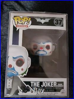 Funko POP! The Joker Bank Robber The Dark Knight #37 Vaulted Rare