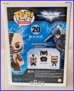 Funko Pop! Bane #20 DC The Dark Knight Rises 2012 Heroes Vaulted