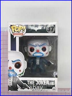 Funko Pop! Bank Robber Joker #37 The Dark Knight Authentic w stack SHELF WEAR F2
