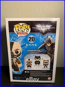 Funko Pop! BatmanThe Dark Knight Rises- Bane Vaulted/RETIRED #20 BANE DC COMICS