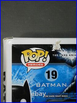 Funko Pop DC The Dark Knight Rises complete 3 figure lot Batman Bane & Catwoman