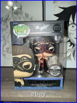 Funko Pop! DC The Dark Knight SELINA KYLE #172 signed by Anna Hathaway