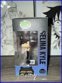 Funko Pop! DC The Dark Knight SELINA KYLE #172 signed by Anna Hathaway