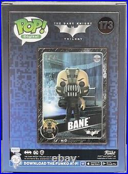 Funko Pop Digital! Bane 173 The Dark Knight Trilogy- withCustom Bane Hardstack