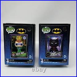 Funko Pop Digital DC SERIES 2 COLLECTOR SET Legendary Royalty Batman HIGH GRADE