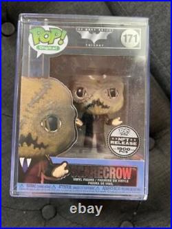Funko Pop! Digital Dark Knight Scarecrow #171 LE1900 With Hard-Protector