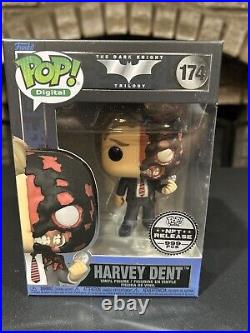 Funko Pop! Harvey Dent 174- The Dark Knight (Redemption) LE 999 With Hardstack
