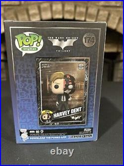 Funko Pop! Harvey Dent 174- The Dark Knight (Redemption) LE 999 With Hardstack