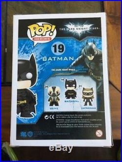 Funko Pop Heroes The Dark Knight Rises Patina Batman Sdcc 2012 Le480 Vhtf