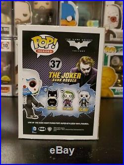 Funko Pop! Heroes The Dark Knight Trilogy The Joker Bank Robber #37 With PROTECTOR