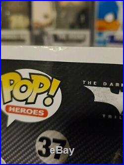 Funko Pop! Heroes The Dark Knight Trilogy The Joker Bank Robber #37 With PROTECTOR