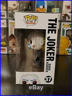 Funko Pop! Heroes The Dark Knight Trilogy The Joker Bank Robber #37 With PROTECTOR