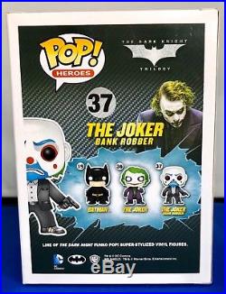 Funko Pop! Heroes The Joker Bank Robber The Dark Knight Trilogy
