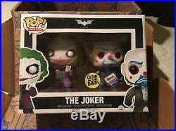Funko Pop Joker The Dark Knight 2 Pack Gemini Exclusive Grail