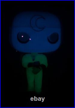 Funko Pop Marvel Moon Knight 267 GLOW IN THE DARK COMIC CON EXCLUSIVE withCASE NEW