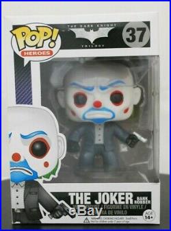 Funko Pop! The Dark Knight Bank Robber Joker 37 (withProtector)-NewVaulted/Retired