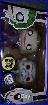 Funko Pop The Dark Knight Joker 2 Pack Gemini Exlusive 480 Pieces Damged Box