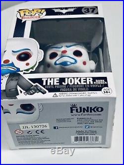 Funko Pop! The Dark Knight Joker (37) Bank Robber Vaulted Rare WithProtector VHTF