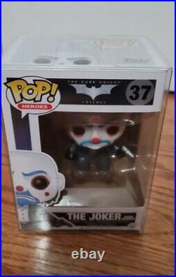 Funko Pop! The Dark Knight Joker Bank Robber 37 with Pop Protector Vaulted