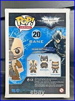 Funko Pop! The Dark Knight Rises #20 Bane Vaulted/Retired NIB RARE VHTF