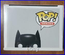 Funko Pop! The Dark Knight Rises Batman Patina #19 2012 SDCC LE 480 withprotector