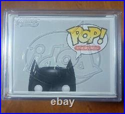 Funko Pop! The Dark Knight Rises Batman Patina #19 2012 SDCC LE 480 withprotector