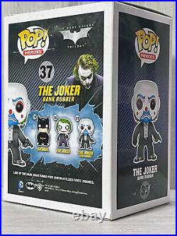 Funko Pop The Dark Knight The Joker Bank Robber #37