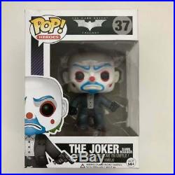 Funko Pop The Dark Knight Trilogy The Joker Bank Robber #37 VAULTED Hard Stack