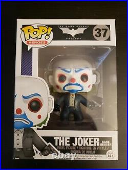Funko Pop! The Joker Bank Robber #37 The Dark Knight Vaulted