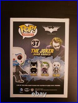 Funko Pop! The Joker Bank Robber #37 The Dark Knight Vaulted