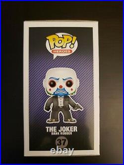 Funko Pop! The Joker Bank Robber #37 The Dark Knight Vaulted