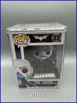 Funko Pop! The Joker Bank Robber AUTHENTIC Vaulted The Dark Knight #37 See Pics