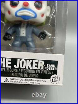 Funko Pop! The Joker Bank Robber AUTHENTIC Vaulted The Dark Knight #37 See Pics