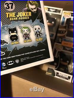 Funko Pop! Vinyl DC The Dark Knight THE JOKER BANK ROBBER #37 5 Dark Knight Set