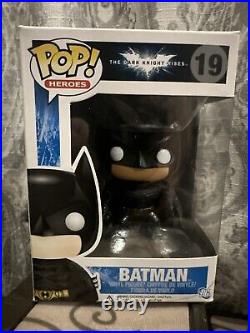 Funko Pop! Vinyl DC Universe Batman (Dark Knight Rises) #19 Blue Box