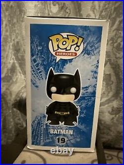 Funko Pop! Vinyl DC Universe Batman (Dark Knight Rises) #19 Blue Box
