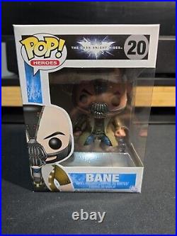 Funko Pop Vinyl Figure Heroes Batman The Dark Knight Rises #20 Bane + Protector