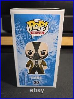 Funko Pop Vinyl Figure Heroes Batman The Dark Knight Rises #20 Bane + Protector