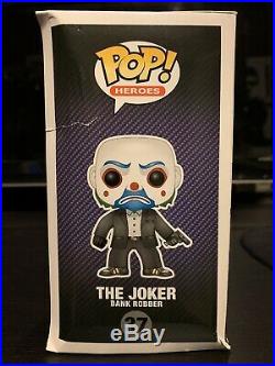Funko Pop Vinyl Joker Bank Robber 37 The Dark Knight Heroes 2013