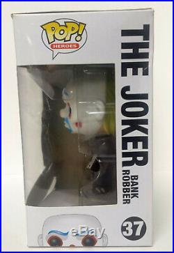 Funko Pop Vinyl The Joker Bank Robber 37 The Dark Knight Trilogy Plus PROTECTOR