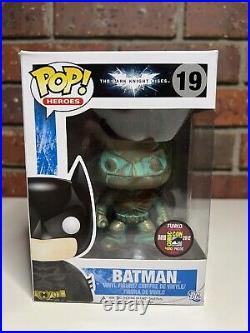 Funko The Dark Knight Rises Batman Patina #19 2012 SDCC with Protector 480 Pieces