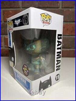 Funko The Dark Knight Rises Batman Patina #19 2012 SDCC with Protector 480 Pieces